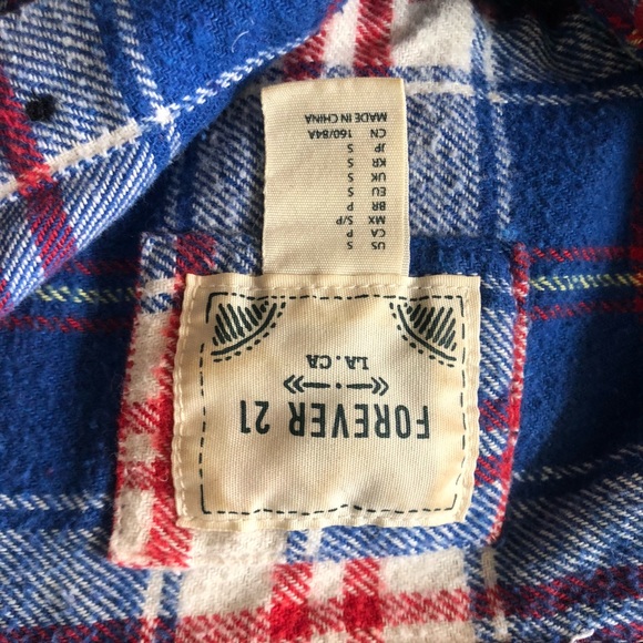 Forever 21 Flannel - Picture 4 of 4